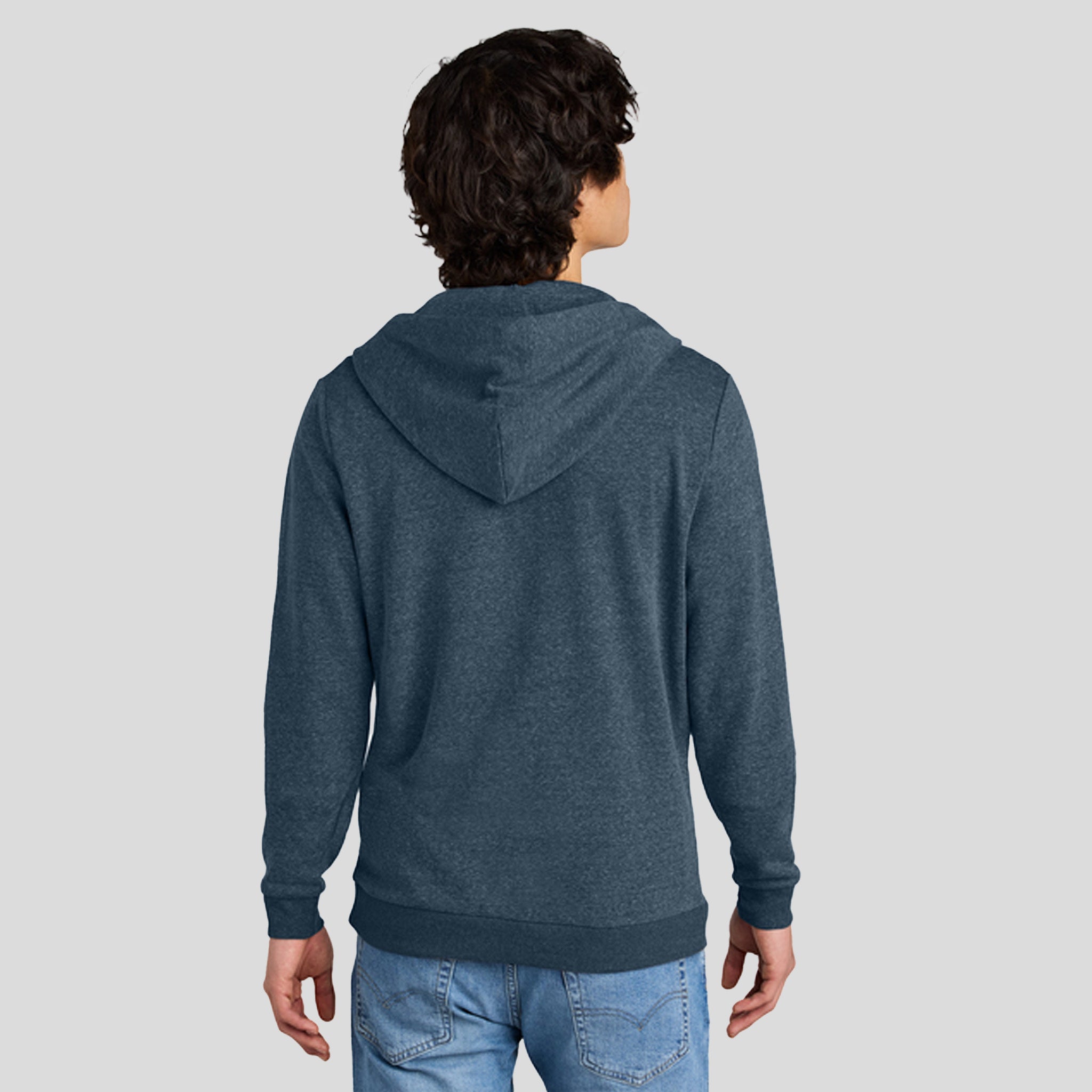 Perfect Triยฎ Fleece Full-Zip Hoodie | Navy Frost