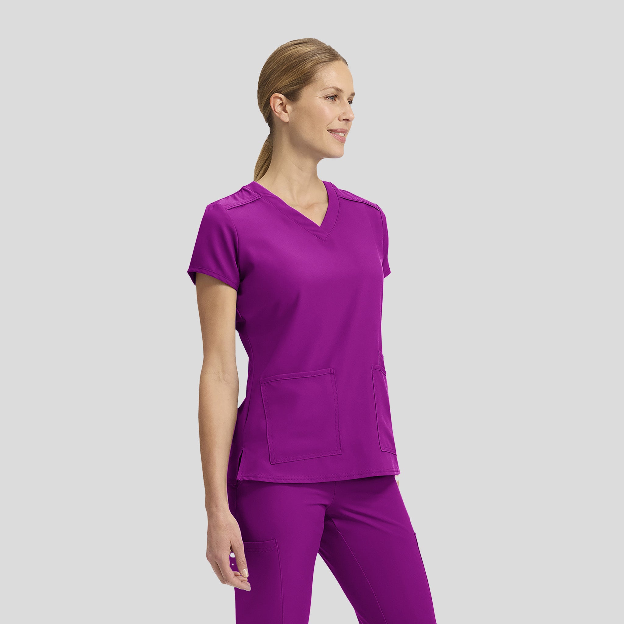 3 Pocket Top | Back to the Fuschia